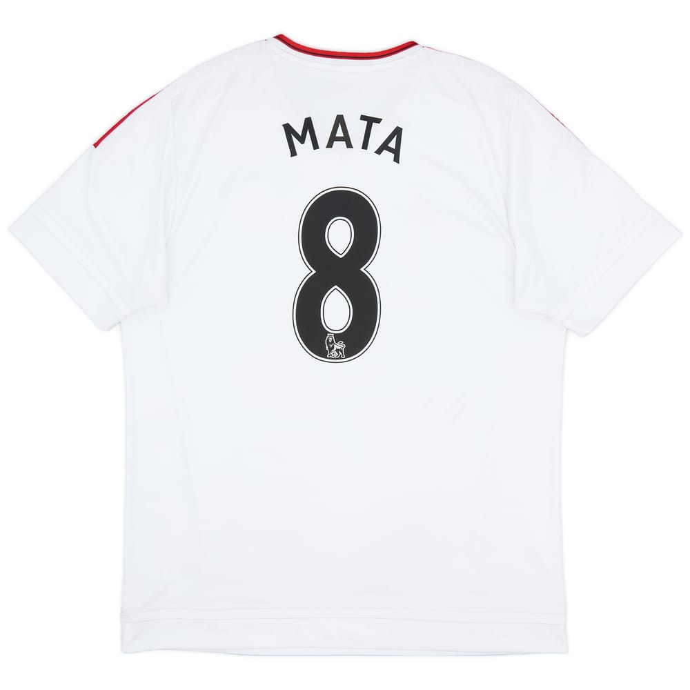 2015-16 Manchester United Away Shirt Mata #8 - 7/10 - (XL)