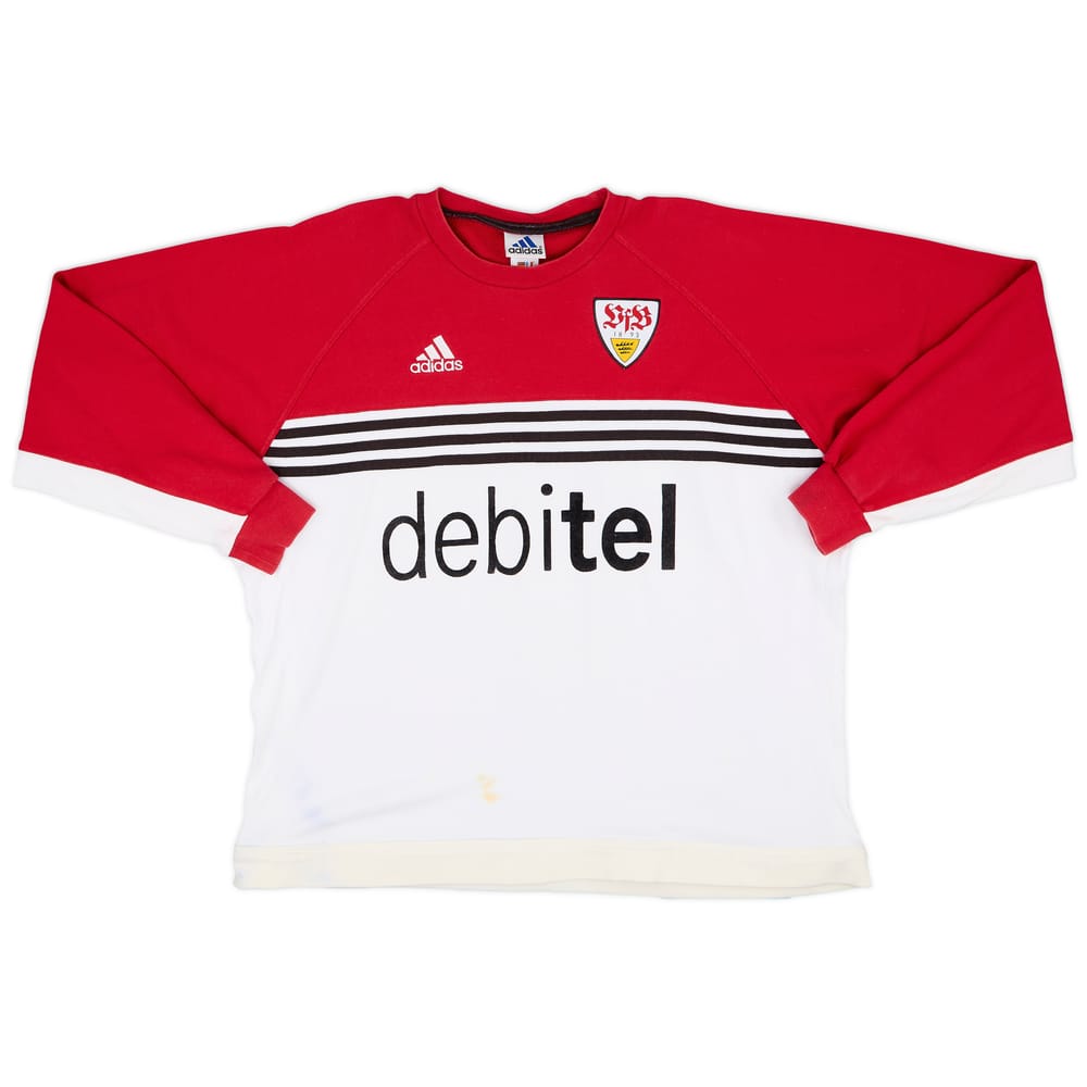 1998-00 Stuttgart adidas Sweat Top - 6/10 - (L)