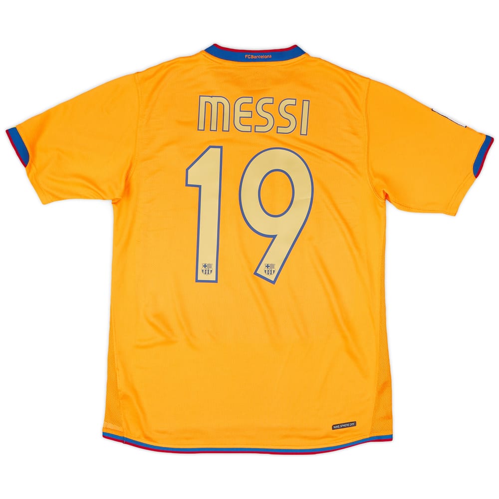 2006-08 Barcelona Away Shirt Messi #19 - 7/10 - (M)
