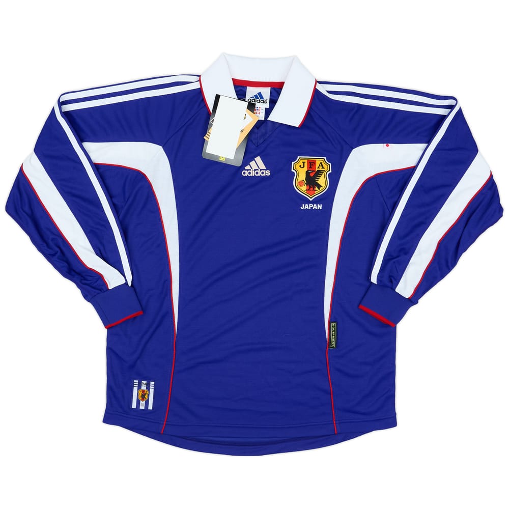 1999-00 Japan Player Issue Home L/S Shirt (L)