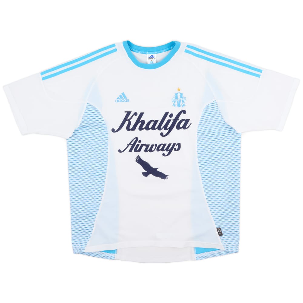 2002-03 Olympique Marseille Home Shirt - 9/10 - (XL)
