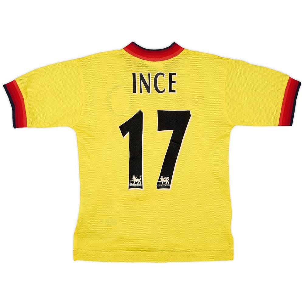 1997-99 Liverpool Away Shirt Ince #17 - 9/10 - (M.Boys)
