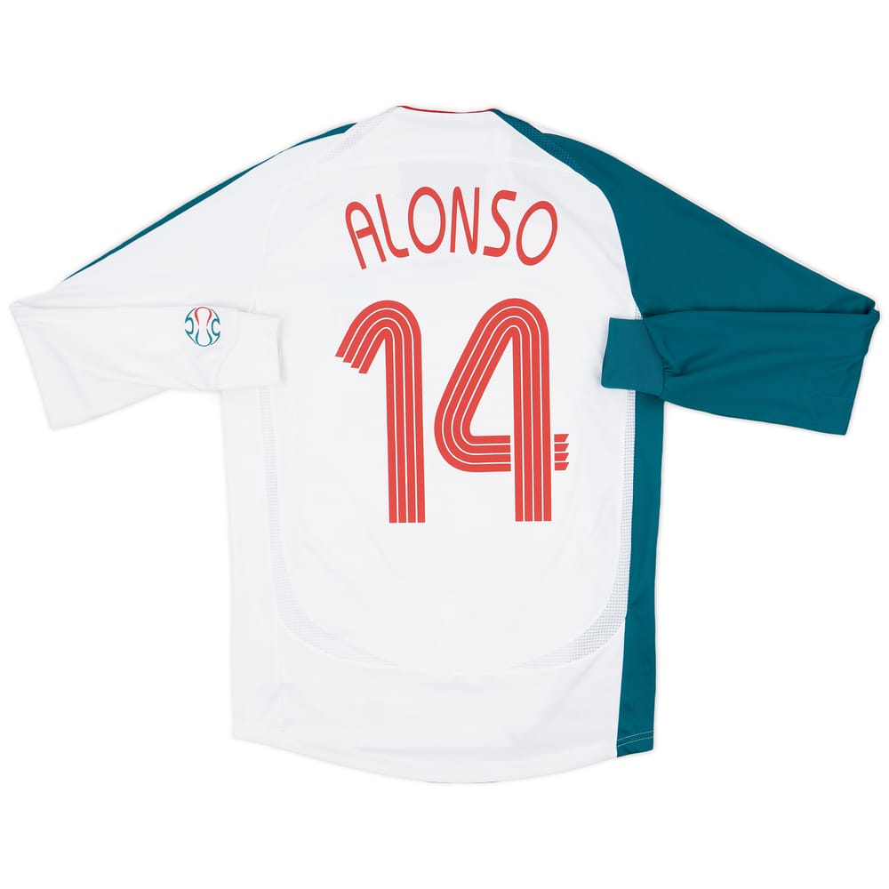 2006-07 Liverpool Third L/S Shirt Alonso #14 - 8/10 - (S)