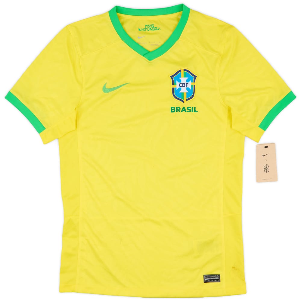 2023-24 Brazil Women Home Shirt (Men's S)