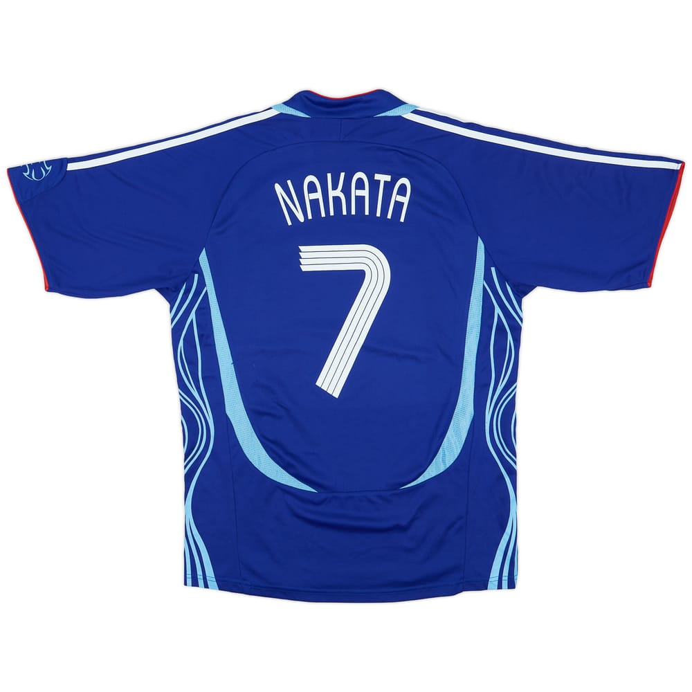 2006-08 Japan Home Shirt Nakata #7 - 6/10 - (L)