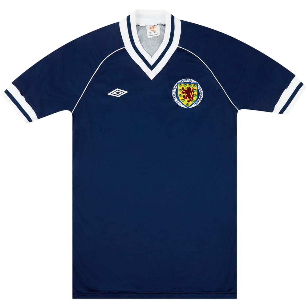 1982-83 Scotland Match Issue Home Shirt #13 (Hegarty)