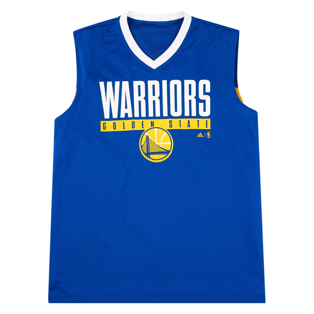 2010s Golden State Warriors adidas Reversible Training Jersey M