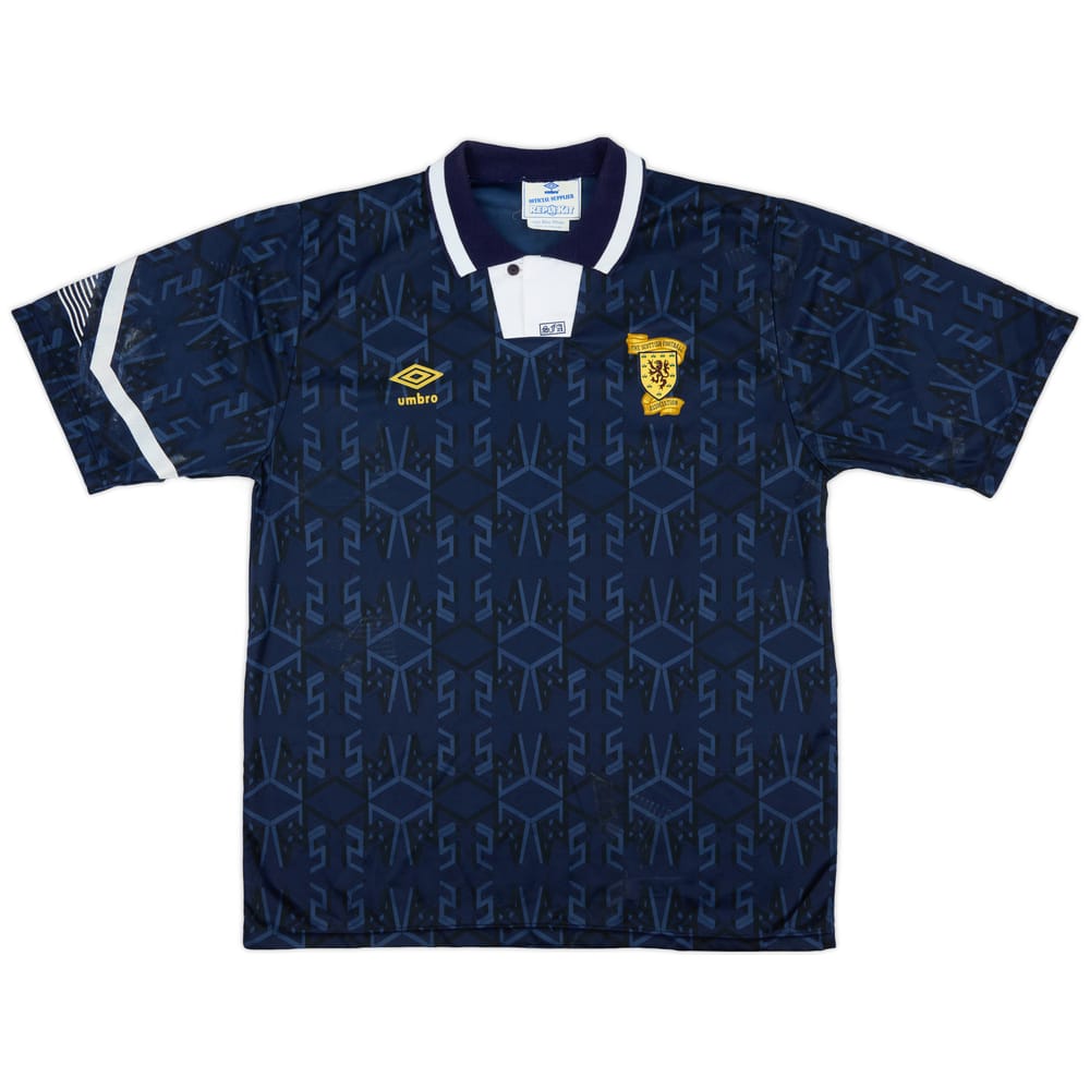 1991-94 Scotland Home Shirt - 7/10 - (L)
