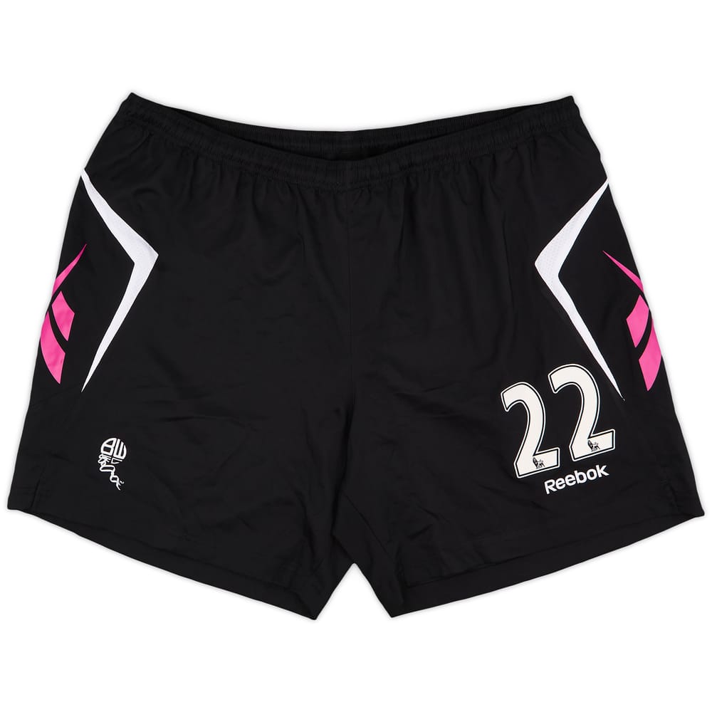 2011-12 Bolton GK Shorts #22 (Jaaskelainen) - 9/10 - (XXL)