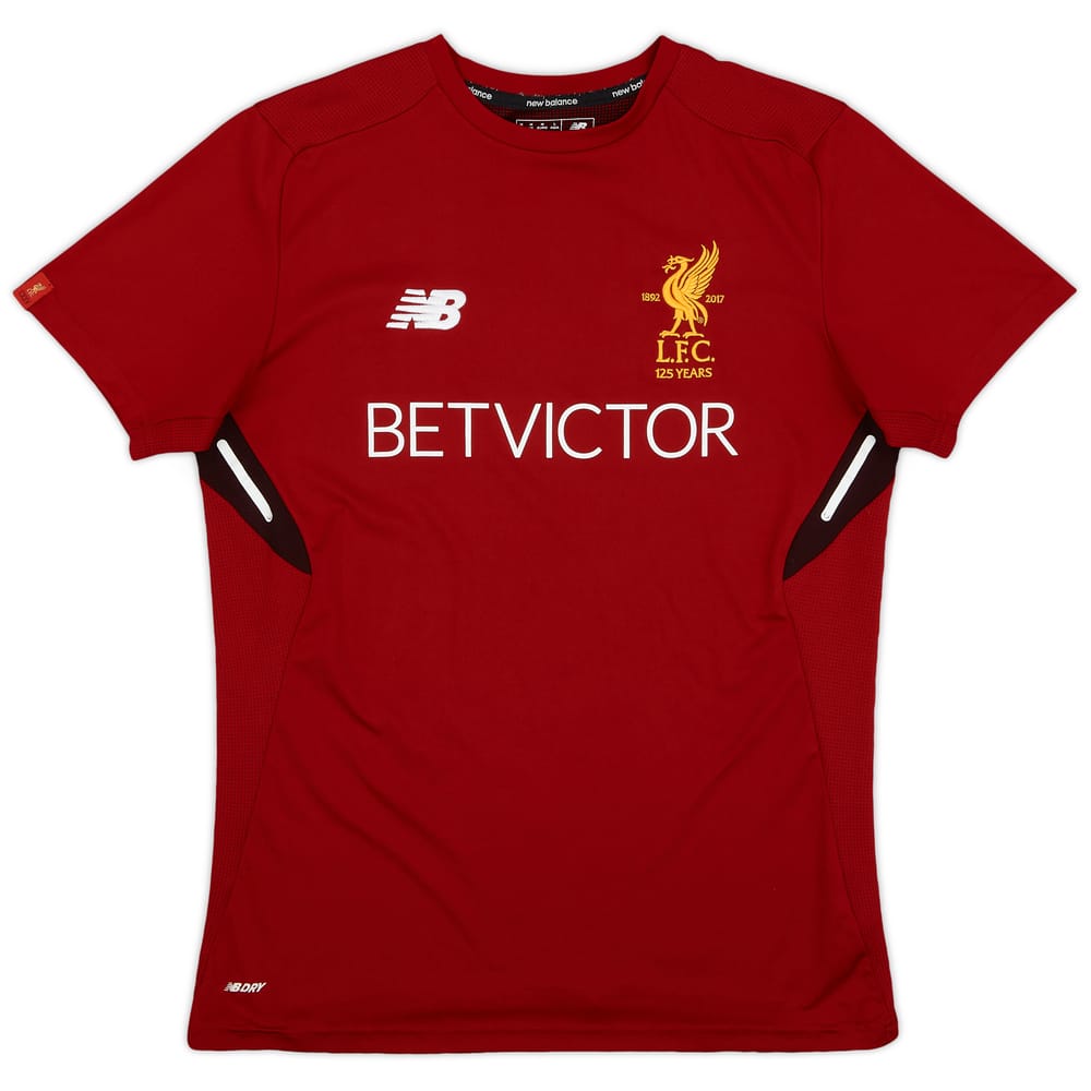 2017-18 Liverpool New Balance Training Shirt - 8/10 - (M)