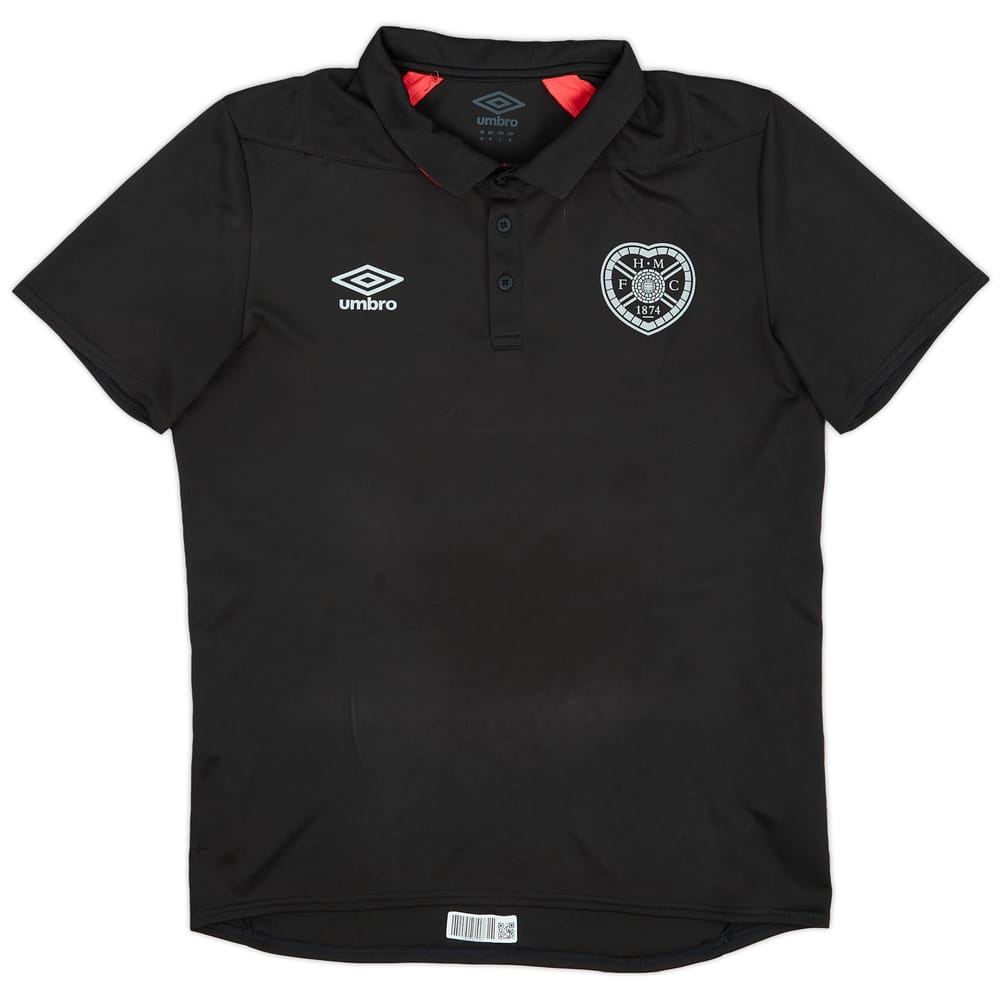 2018-20 Hearts Umbro Polo Shirt - 9/10 - (M)