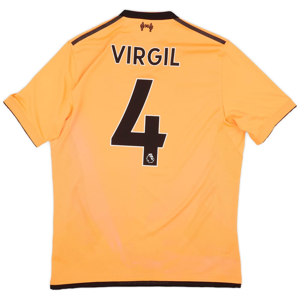 2017-18 Liverpool 125 Years Third Shirt Virgil #4 - 7/10 - (M)