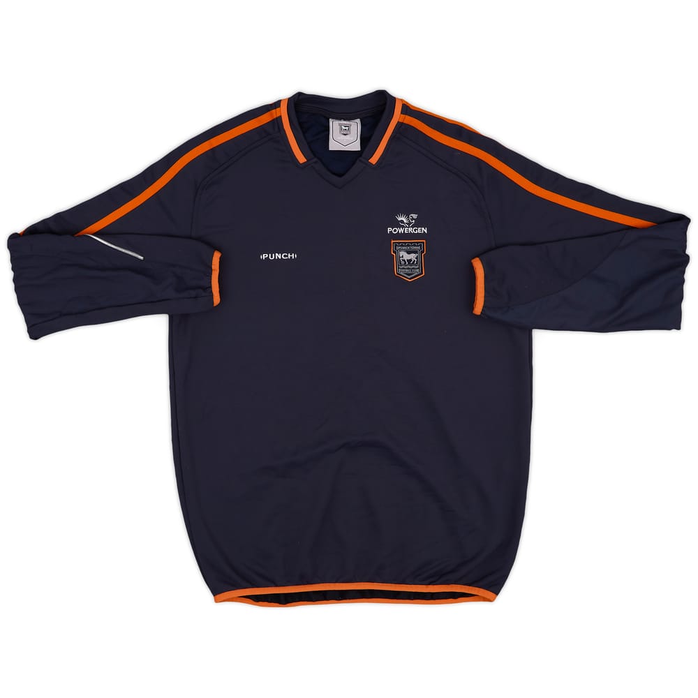 2000-01 Ipswich Punch Sweat Top - 9/10 - (L)