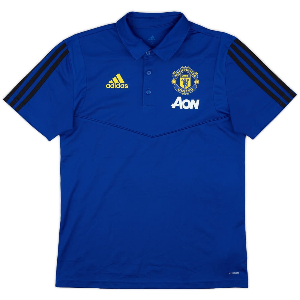 2019-20 Manchester United adidas Polo Shirt - 9/10 - (S)