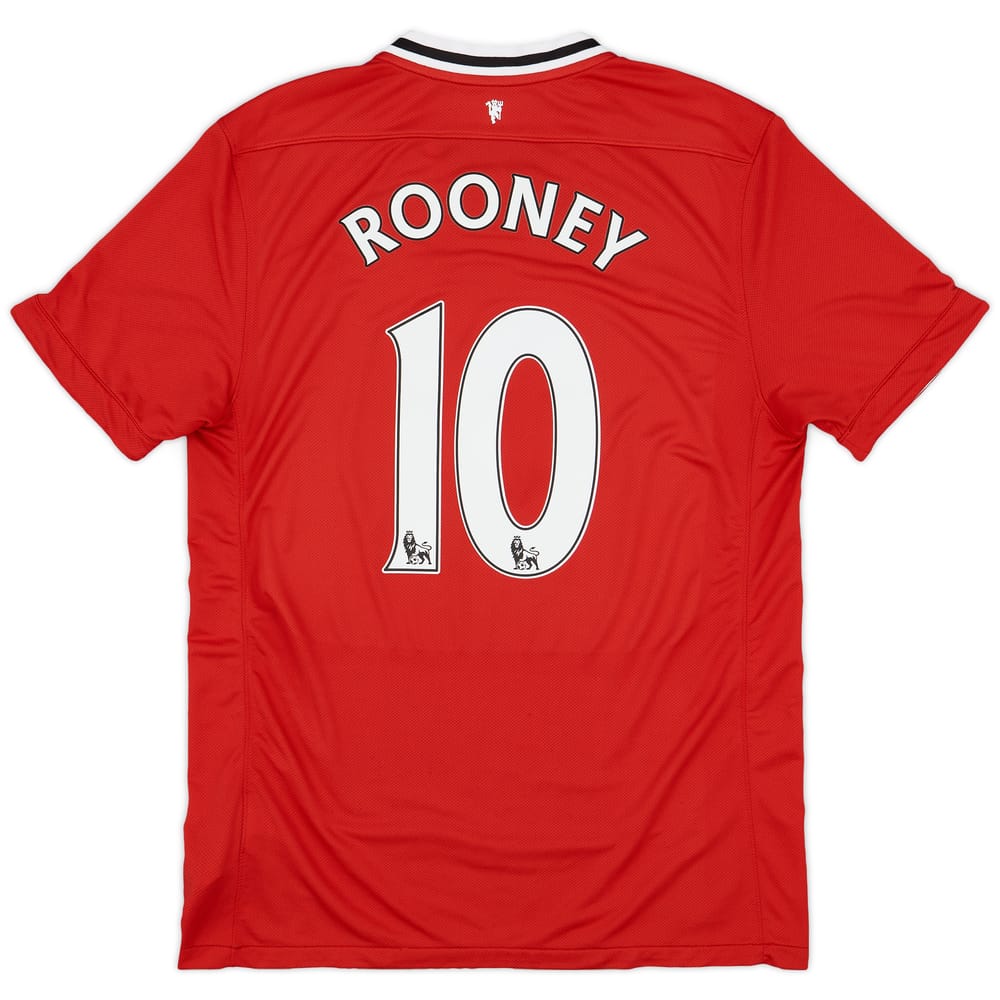 2011-12 Manchester United Home Shirt Rooney #10 - 6/10 - (L)