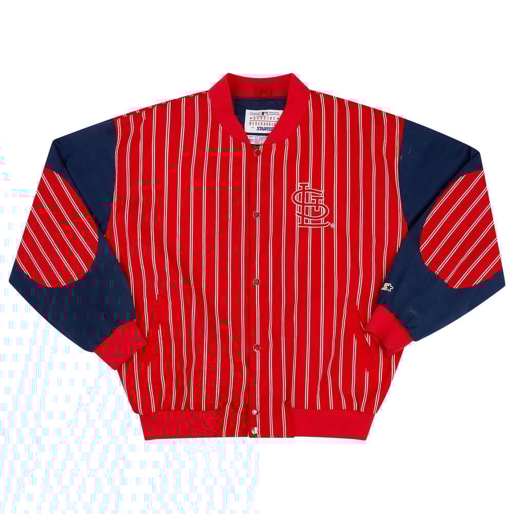 1990s St. Louis Cardinals Starter Bomber Jacket XL