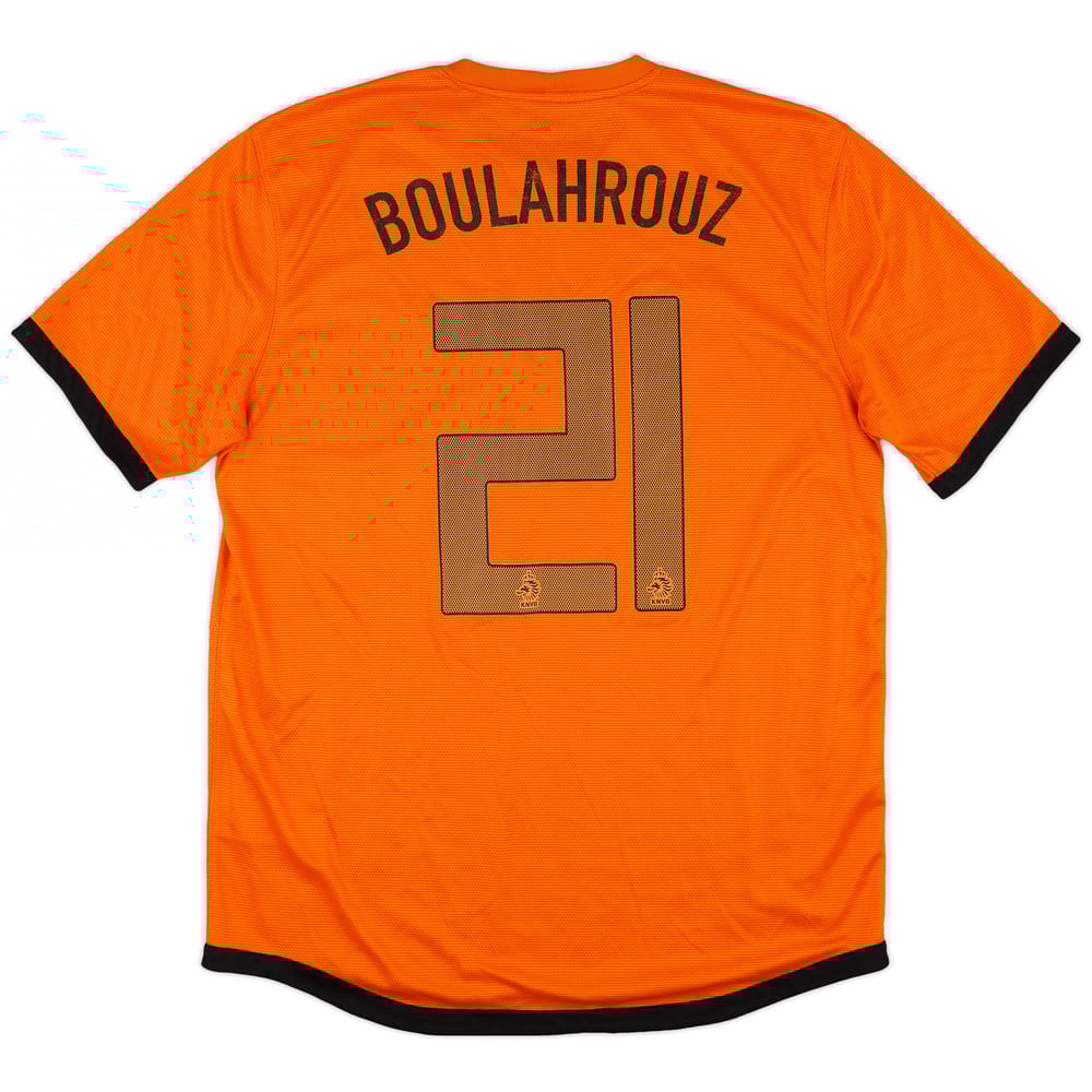 2012-13 Netherlands Home Shirt Boulahrouz #21 - 6/10 - (L)