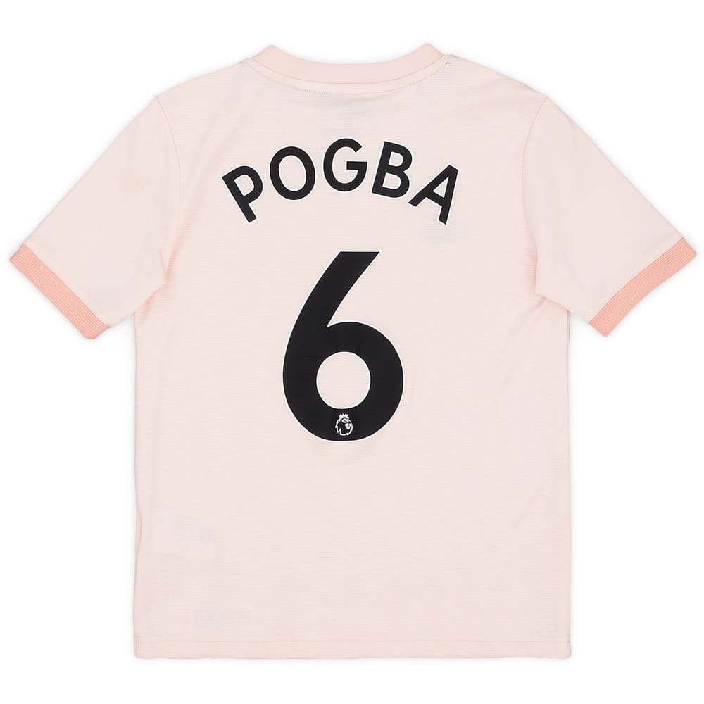 2018-19 Manchester United Away Shirt Pogba #6 - 9/10 - (S.Boys)