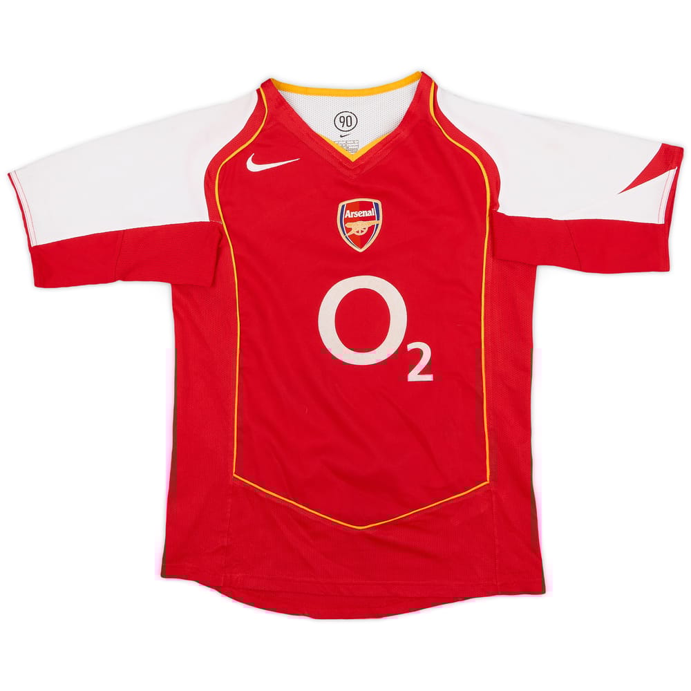 2004-05 Arsenal Home Shirt - 5/10 - (L.Boys)