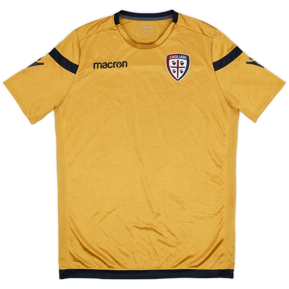 2008-09 Cagliari Macron Training Shirt - 9/10 - (XXL)
