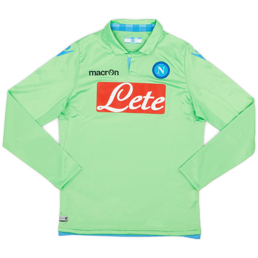 2015-16 Napoli GK Shirt - 9/10 - (M)