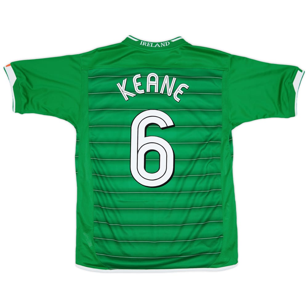 2003-04 Ireland Home Shirt Keane #6 - 8/10 - (M)