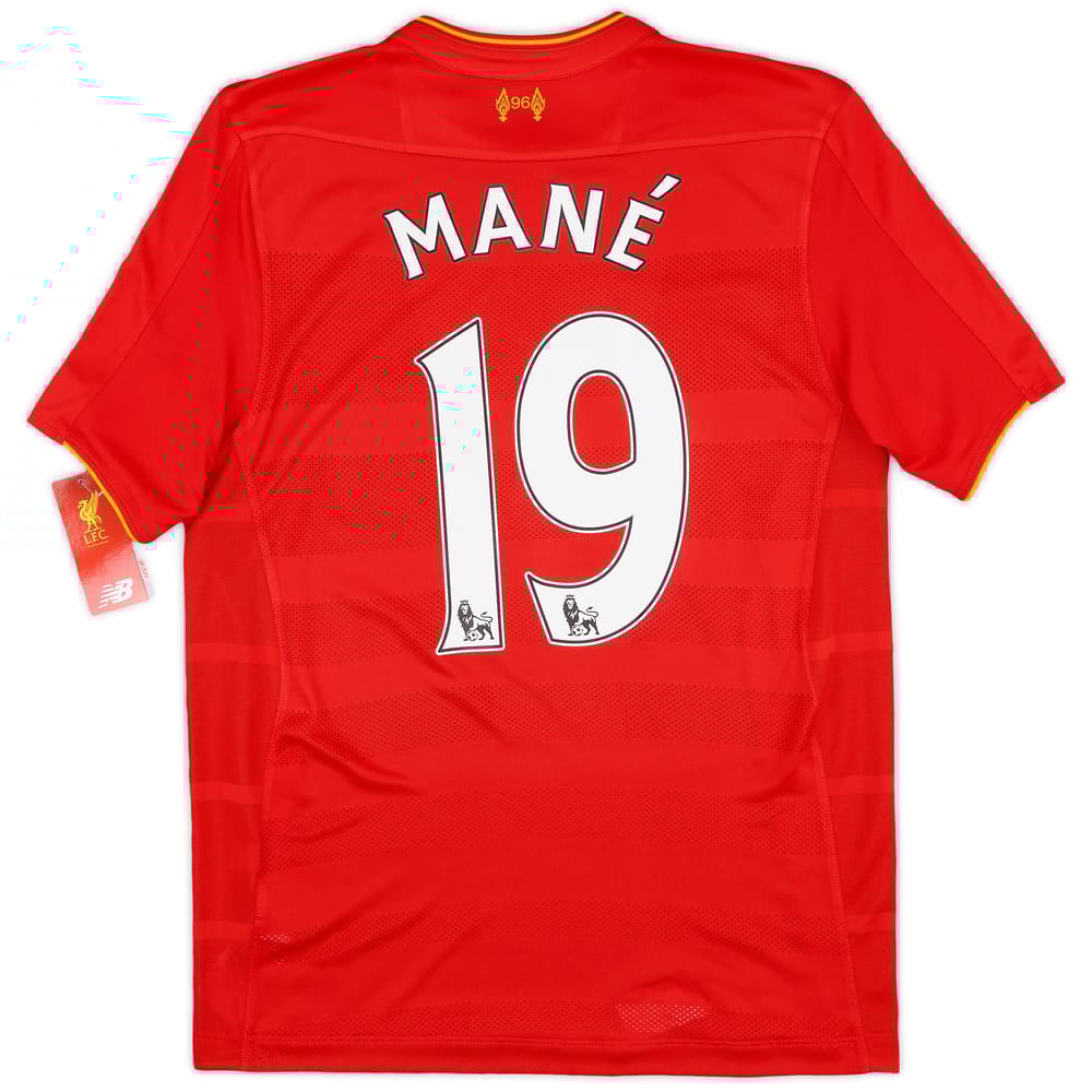 2016-17 Liverpool Home Shirt Mane #19 (S)