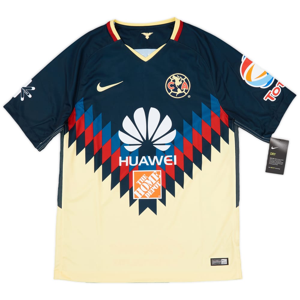 2017-18 Club America Home Shirt (M)