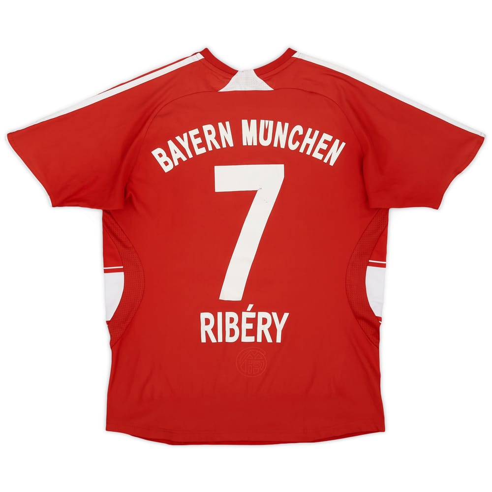 2007-08 Bayern Munich Home Shirt Ribery #7 - 6/10 - (L.Boys)