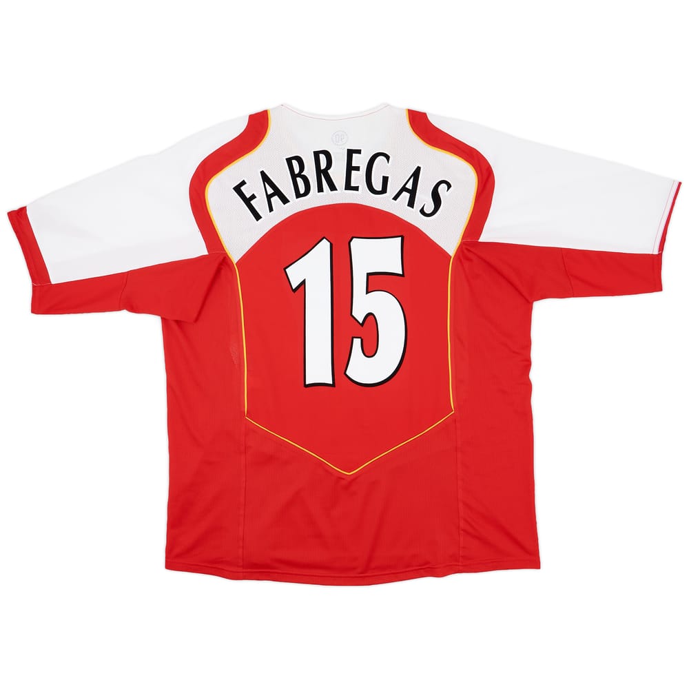 2004-05 Arsenal Home Shirt Fabregas #15 - 8/10 - (XXL)