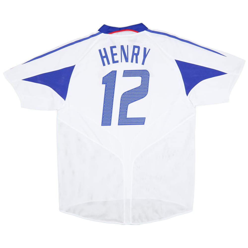 2004-06 France Away Shirt Henry #12 - 9/10 - (XL)