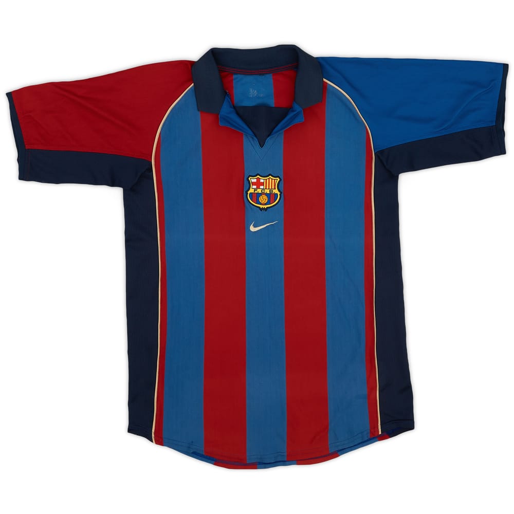 2000-01 Barcelona Home Shirt - 5/10 - (S)