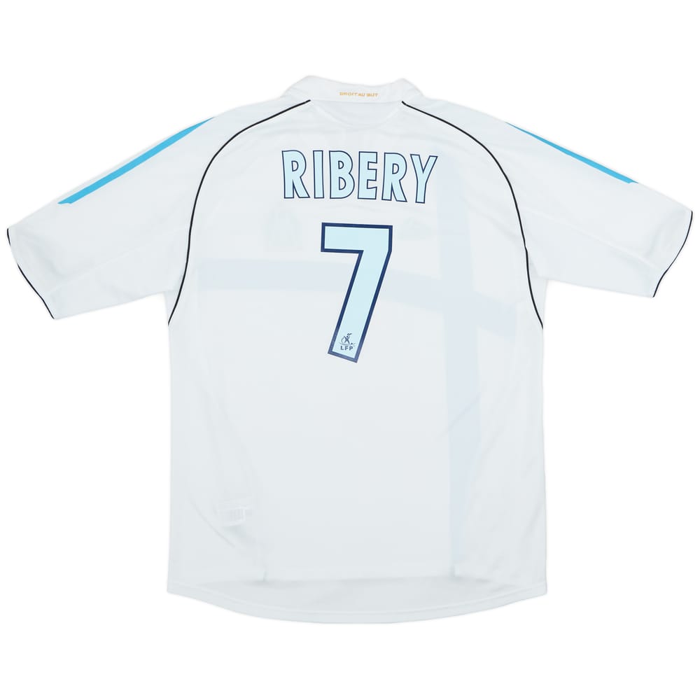 2005-06 Olympique Marseille Home Shirt Ribery #7 - 7/10 - (L)