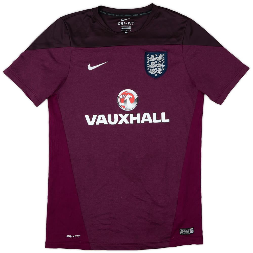 2014-15 England Nike Training Shirt - 6/10 - (M)
