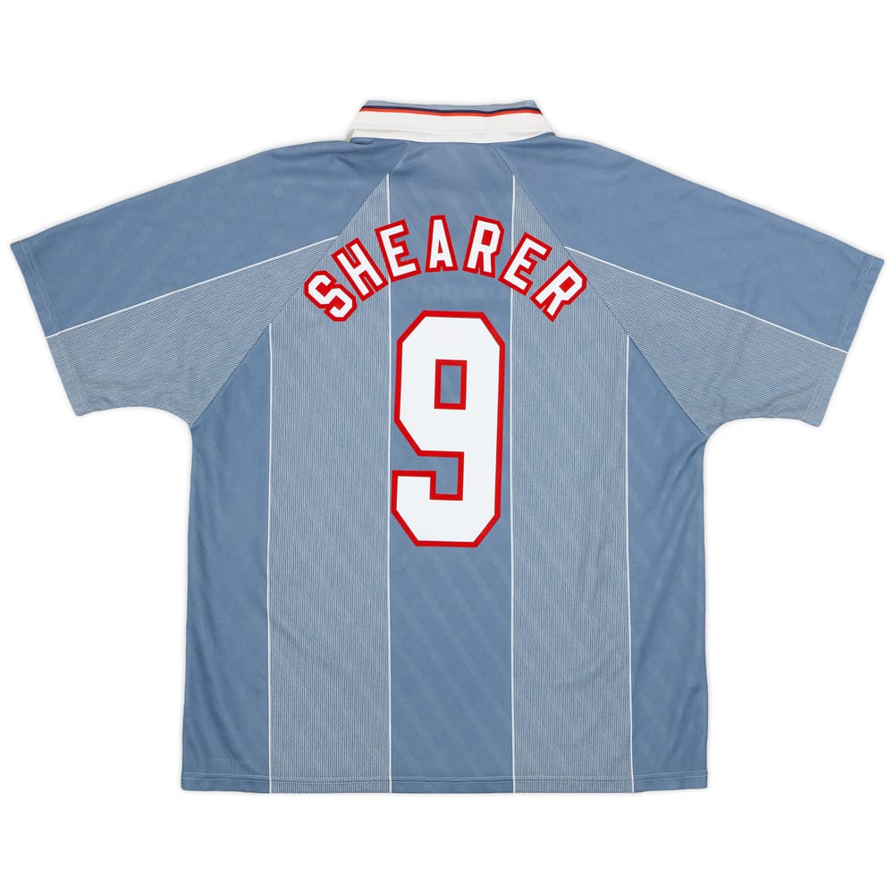 1996-97 England Away Shirt Shearer #9 - 9/10 - (XL)