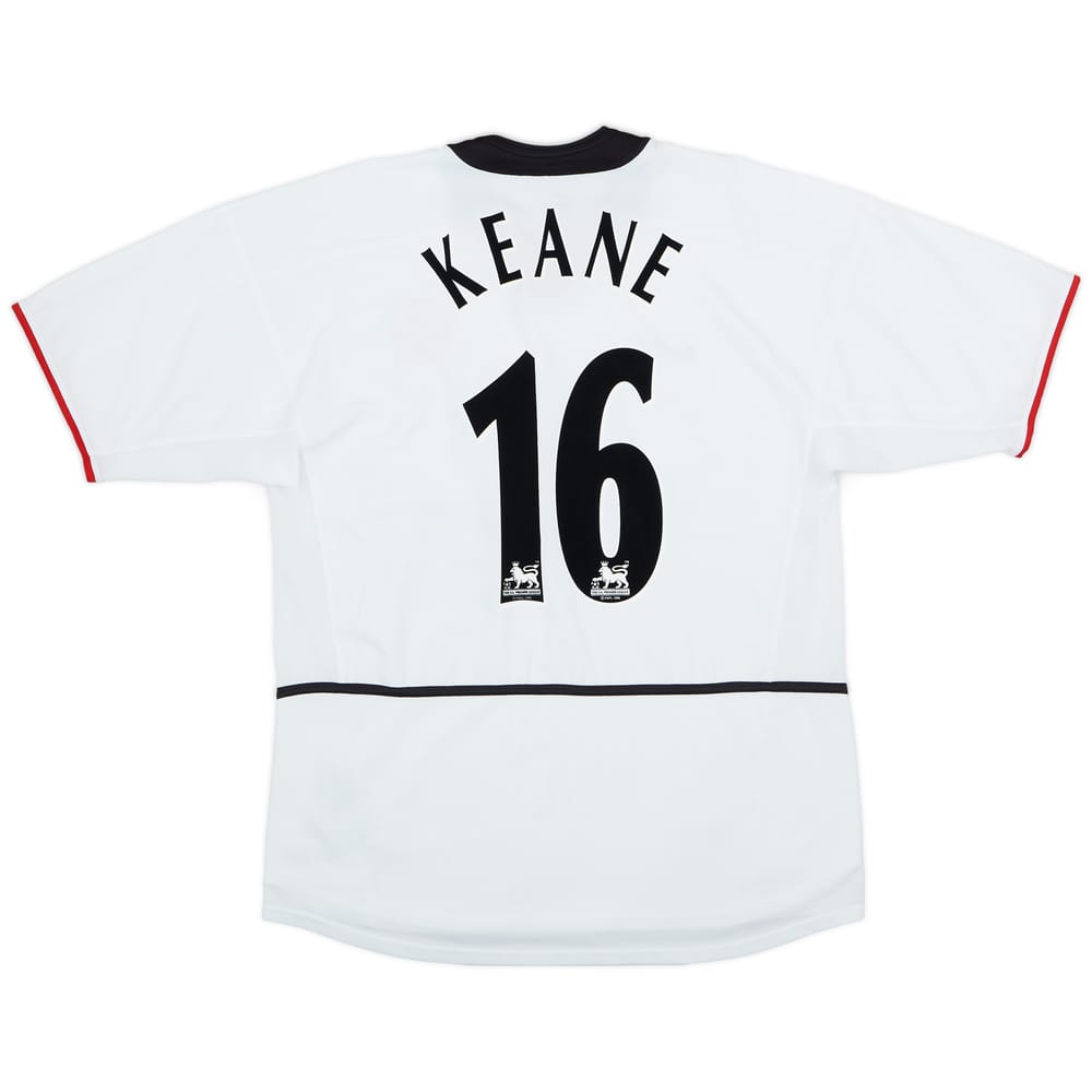 2002-03 Manchester United Away Shirt Keane #16 - 9/10 - (L)