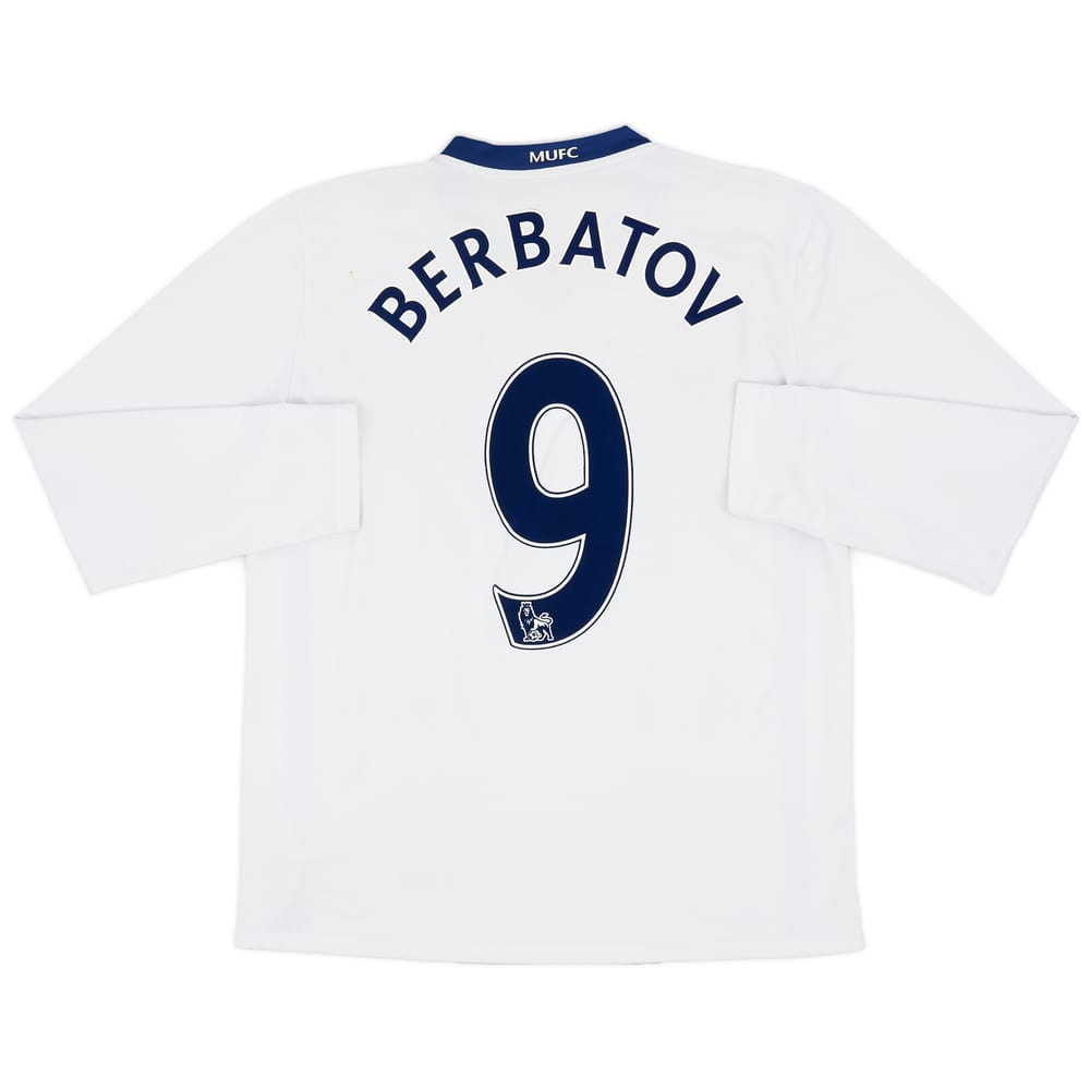 2008-10 Manchester United Away Shirt Berbatov #9 - 6/10 - (M)