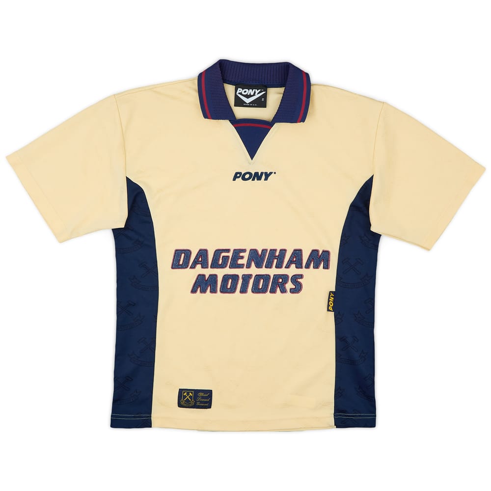 1996-97 West Ham Away Shirt - 4/10 - (S)