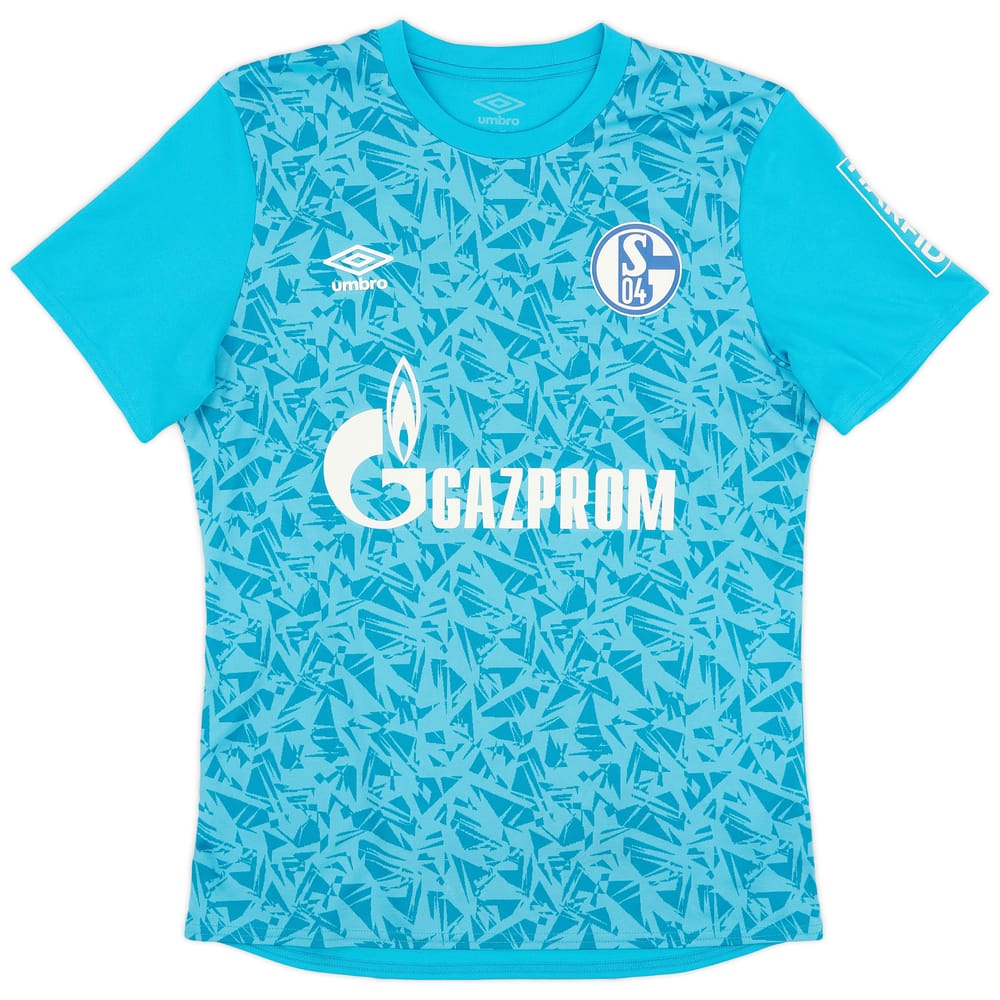 2020-21 Schalke Umbro Pre-Match Shirt - 7/10 - (M)