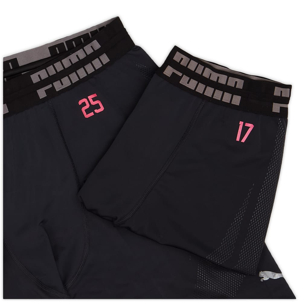 2023-24 Manchester City Player Issue Compression Undershorts # - 7/10 - (L)