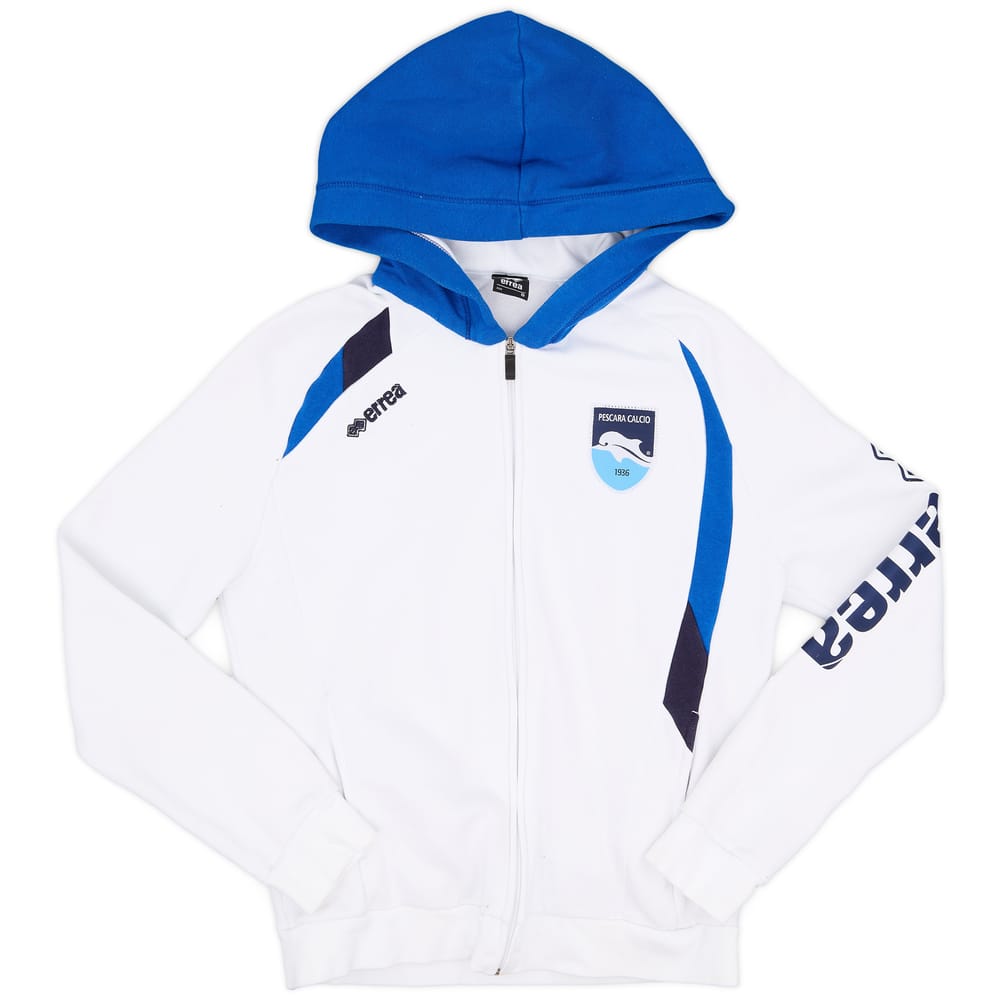 2015-16 Pescara Errea Zipped Hooded Sweat Top - 9/10 - (S)