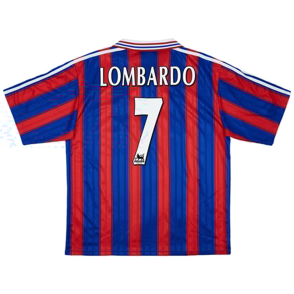 1996-98 Crystal Palace Home Shirt Lombardo #7 - 8/10 - (XL)