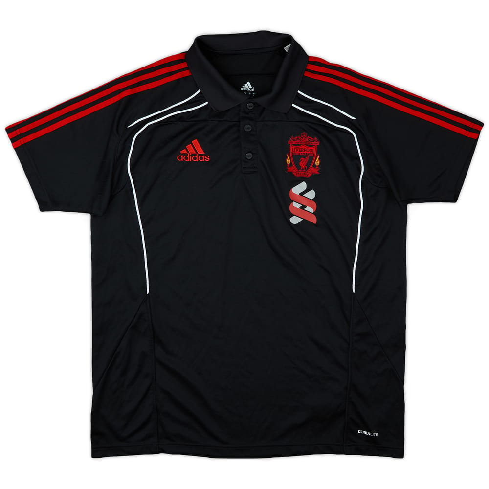 2010-11 Liverpool adidas Polo Shirt - 9/10 - (XL)
