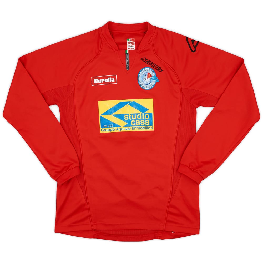 2008-09 AlbinoLeffe Away L/S Shirt #10 - 6/10 - (M)