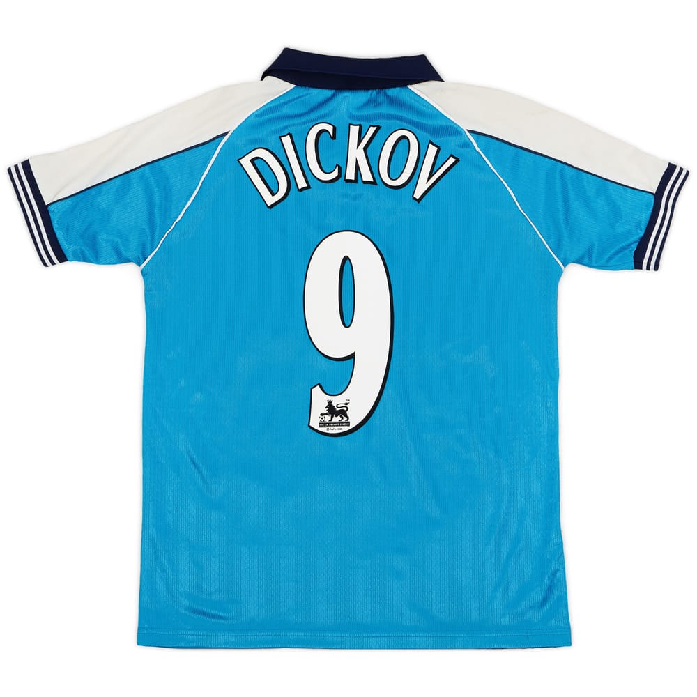 1999-01 Manchester City Home Shirt Dickov #9 - 7/10 - (S)