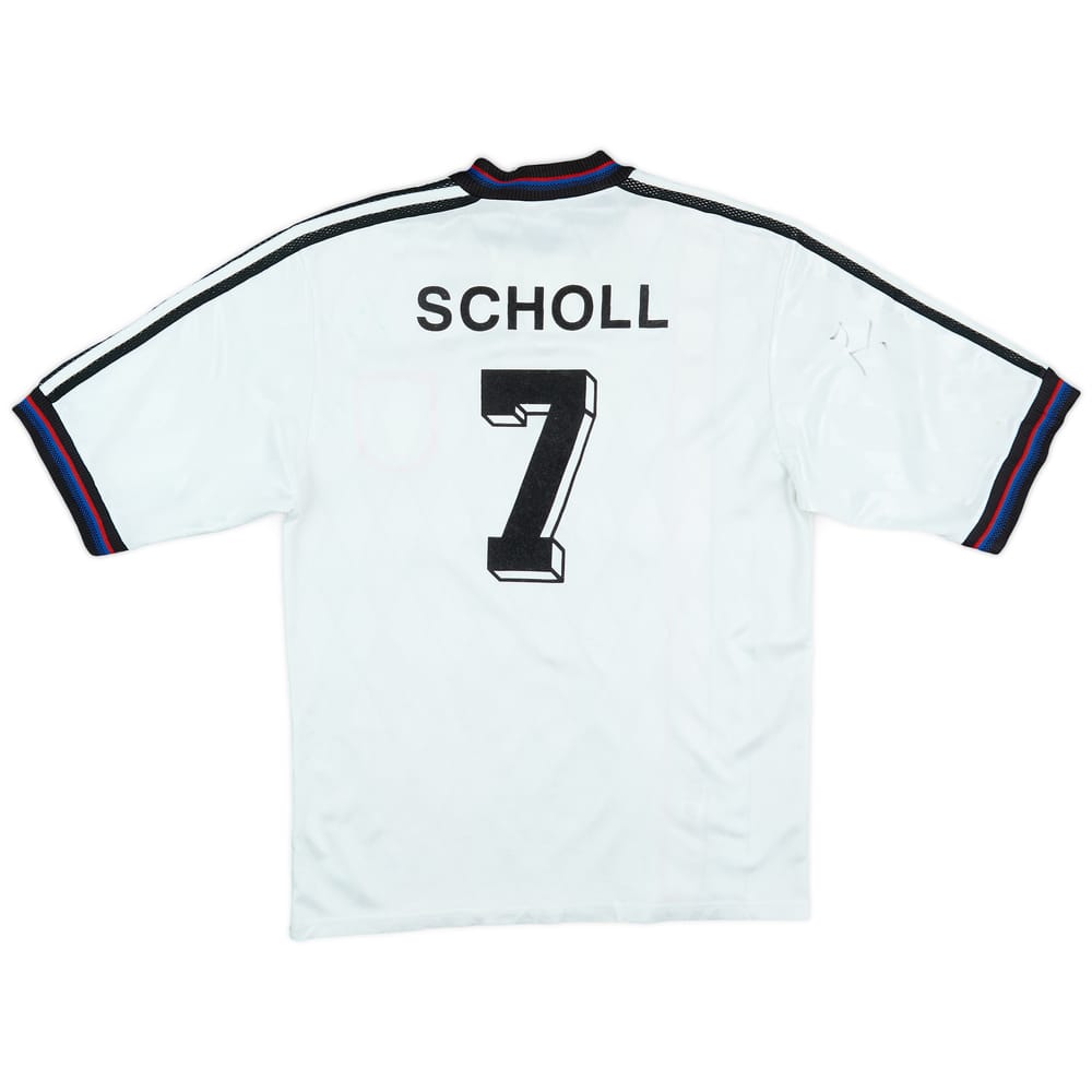 1996-98 Bayern Munich Away Shirt Scholl #7 - 6/10 - (S)