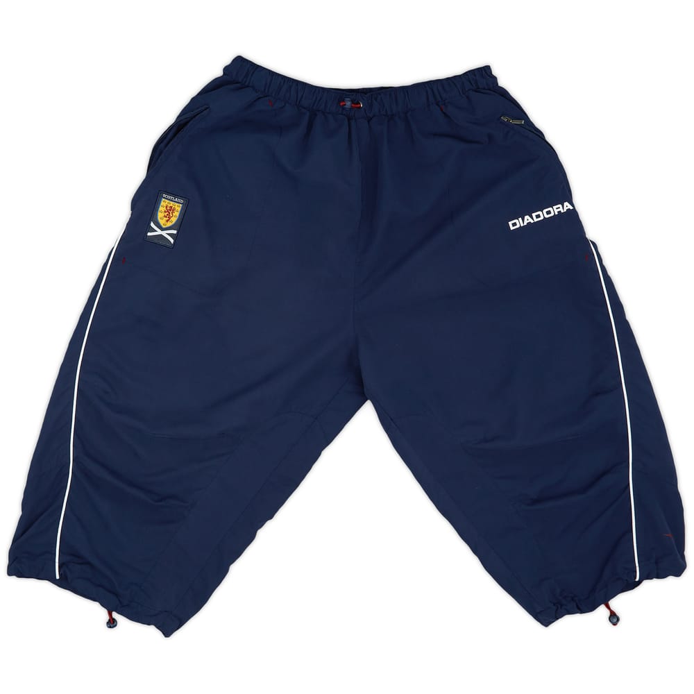 2006-07 Scotland Diadora 3/4 Training Pants (M)
