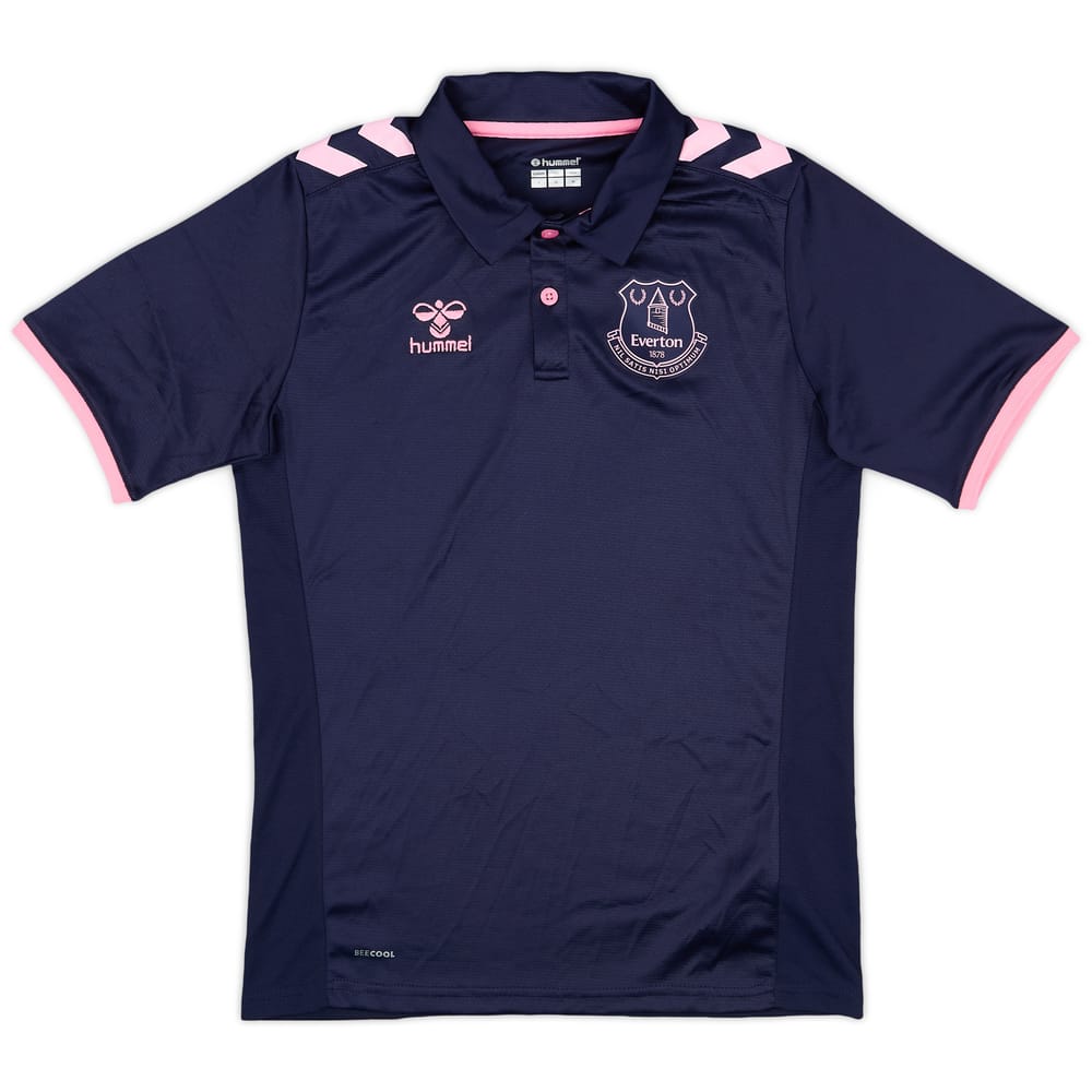 2021-22 Everton Hummel Polo Shirt - 9/10 - (S)