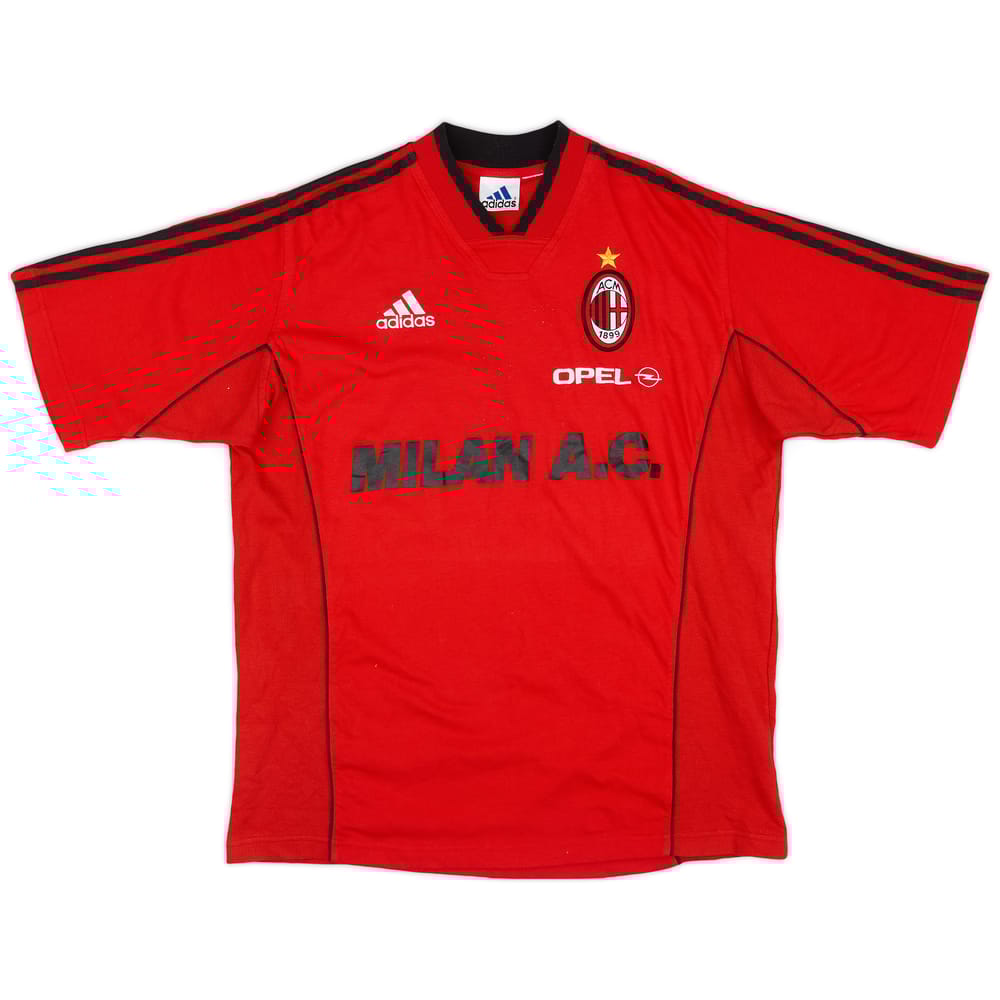 1999-00 AC Milan adidas Training Shirt - 5/10 - (L)