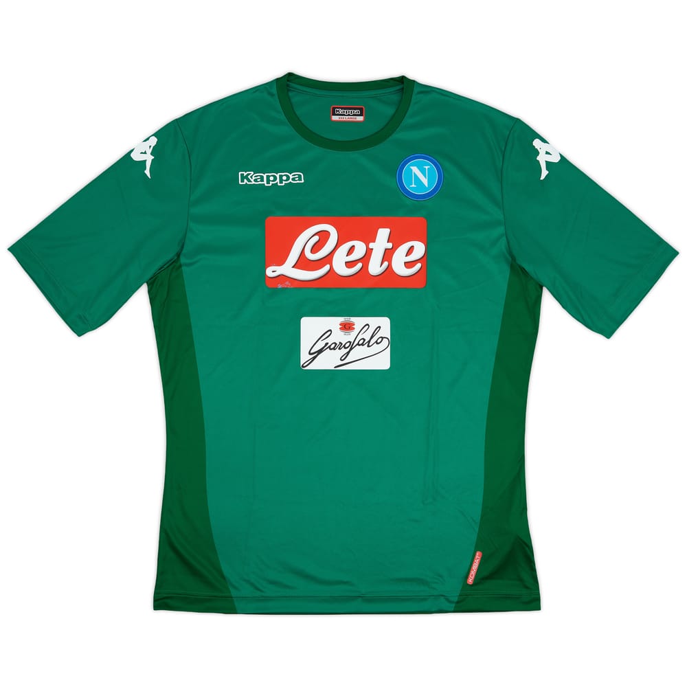 2017-18 Napoli GK S/S Shirt - 6/10 - (3XL)